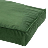 Madison Legowisko dla psa Velvet, 100x70x15 cm, zielone