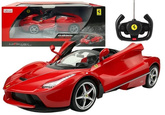 Auto R/C Ferrari Aperta Rastar 1:14 Czerwone na Pilota