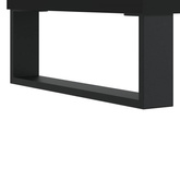 vidaXL Szafka pod TV, czarna, 160x35x55 cm, materiał drewnopochodny