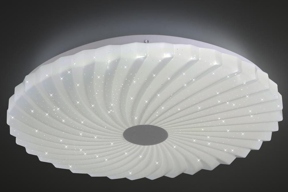 Plafon biały LED 48,5cm zmienna barwa jasność + pilot 14-75239