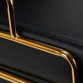 Gabbiano myjnia fryzjerski Prato złoto - czarna 142892