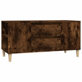 vidaXL Szafka pod TV, przydymiony dąb, 102x44,5x50 cm