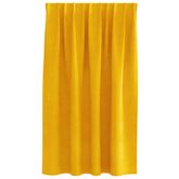 Zasłony zaciemniające 2 pcs Musztardowy Żółty 140 x 140 cm