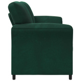 Sofa dwuosobowa Ciemnozielony 158 x 83 x 95 cm Welur