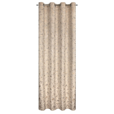 Zasłona Carmela beżowa 140x250