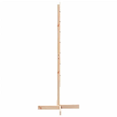 Drewniana choinka do udekorowania, 150 cm, lite drewno sosnowe
