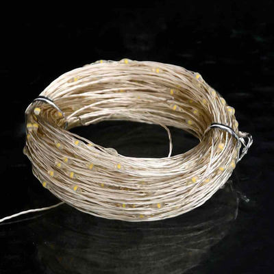 Lampki LED, 300 diod, ciepła biel, 30 m