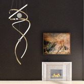 LAMPA WISZĄCA RITZ Różowe Złoto