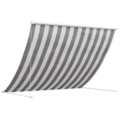 Markiza Antracytowy i biały 200 x 150 cm