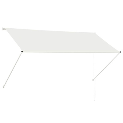 Markiza zwijana, 250 x 150 cm, kremowa