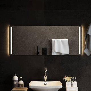 Lustro łazienkowe z LED, 100x40 cm vidaXL