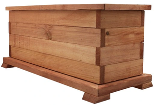 Donica ogrodowa doniczka na kwiaty prostokątna tik DP1