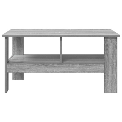 Stolik kawowy Szary Sonoma 90 x 50 x 45 cm Drewno inżynieryjne