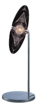 Lampka nocna Spider nowoczesna miedziana metalowa regulowany abażur