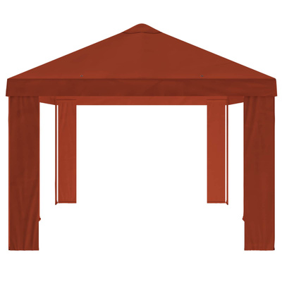 Pokrycie altany 6 x 3 m terakota Poliester 190 gsm