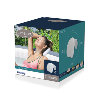 Poduszka Zagłówek Do Spa 2szt. Bestway 60307