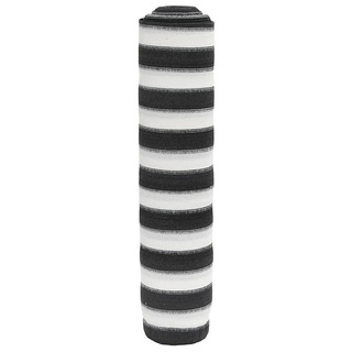 Siatka cieniująca, antracytowo-biała, 1,8x10 m, HDPE, 75 g/m?