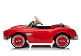 Auto na Akumulator BMW Retro Czerwone Lakierowane