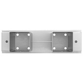 Pomoc w układaniu drewna kominkowego 12 pcs srebrny 34 x 10 x 15 cm