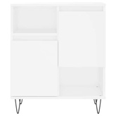 vidaXL Komoda, biała, 60x35x70 cm, materiał drewnopochodny
