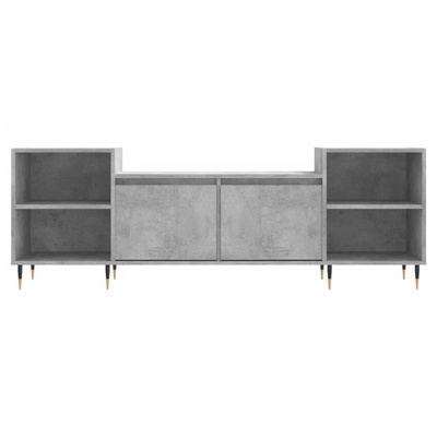 Szafka pod TV, szarość betonu, 160x35x55 cm vidaXL