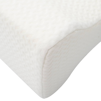 Knee Pillow Biały Pianka z pamięcią i poliester