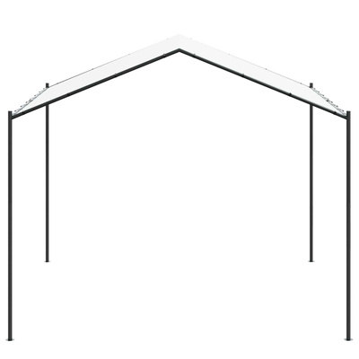 Altana 4 x 4 x 2,6 m Biały Stal i poliester 180 gsm
