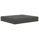 Poduszka do sofy na zewnątrz 2 pcs Antracyt Poliester