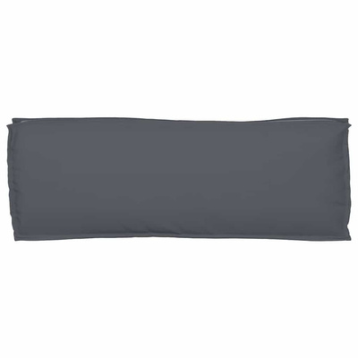 Poduszka Antracyt 110 x 40 x 8 cm Materiał Oxford