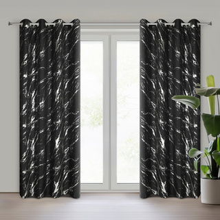 Zasłona Lani czarna 140x250