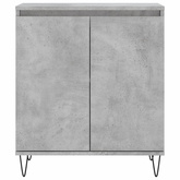 vidaXL Komoda, szarość betonu, 60x35x70 cm, materiał drewnopochodny