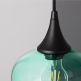 Lampa Wisząca szklana Kielich E27 Abruzzo BlueSky