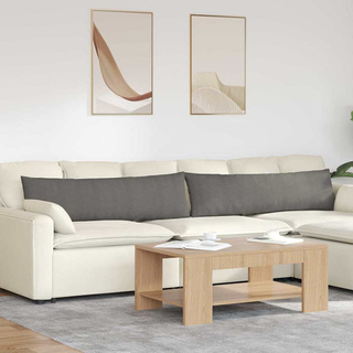 Poduszki na sofę 2 pcs Jasnoszary 145 x 40 cm