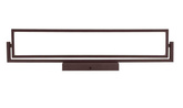 Kinkiet Led brązowy 20W 4000K A6(HJK)-Z