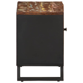 Szafka RTV, 80x33x46 cm, drewno i materiał drewnopochodny