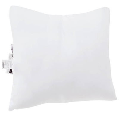 Poduszka z poduszką 2 pcs Biały 80 x 80 x 20 cm Poliester