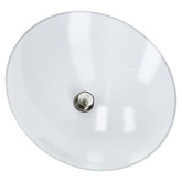 Dexter 2 Lampa Wisząca Miedziany 1X60W E27 Klosz Biały