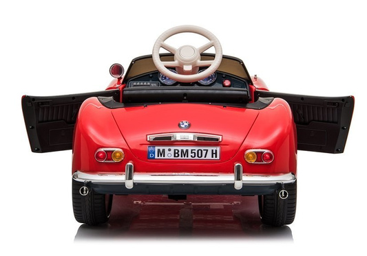 Auto na Akumulator BMW Retro Czerwone Lakierowane