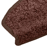 Samoprzylepne maty na schody 15 pcs brązowy 80 x 24,5 x 3,5 cm