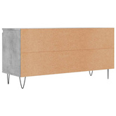 Szafka pod TV, szarość betonu, 104x35x50 cm vidaXL