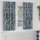Zasłony z weluru 2 pcs Srebrnoszary 175 x 140 cm Aksamit