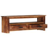 vidaXL Szafka pod TV, 118x30x40 cm, lite drewno sheesham