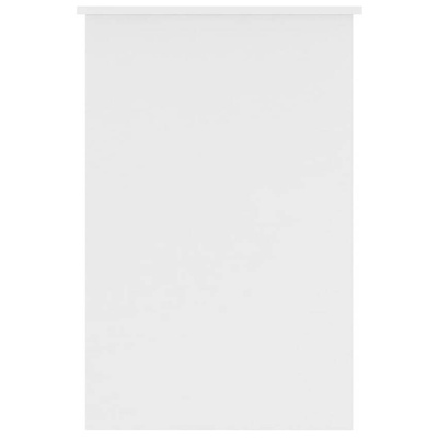 vidaXL Biurko, białe, 100x50x76 cm, materiał drewnopochodny