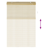 Roleta naturalny 160 x 220 cm Bambus