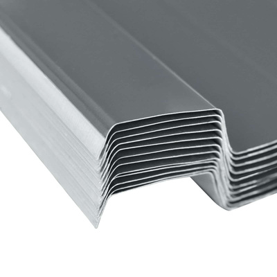 Panel dachowy 12 pcs Szary 129 x 45 cm Stal galwanizowana
