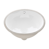 Umywalka podblatowa mykonos 49 cm, z przelewem CE-50-001-W Invena
