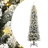 Sztuczna choinka, ośnieżona, 300 lampek LED, 210 cm