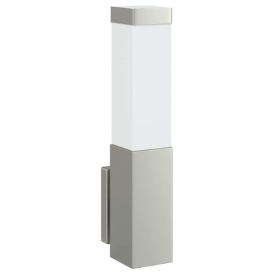 Zewnętrzna lampa ścienna 2 pcs Srebrny 10.5 x 6 x 33 cm