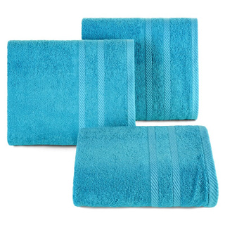 Ręcznik Milo niebieski 100x150