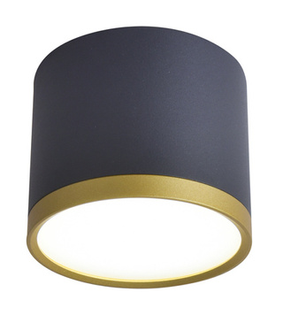 Lampa sufitowa TUBA złoty + czarny LED 9W 4000K 2275963